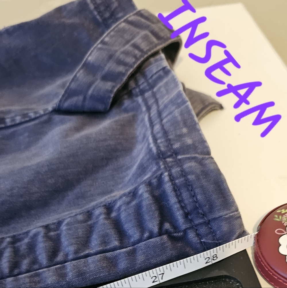 We The Free Blue Cargo Pants - Picture 7 of 8